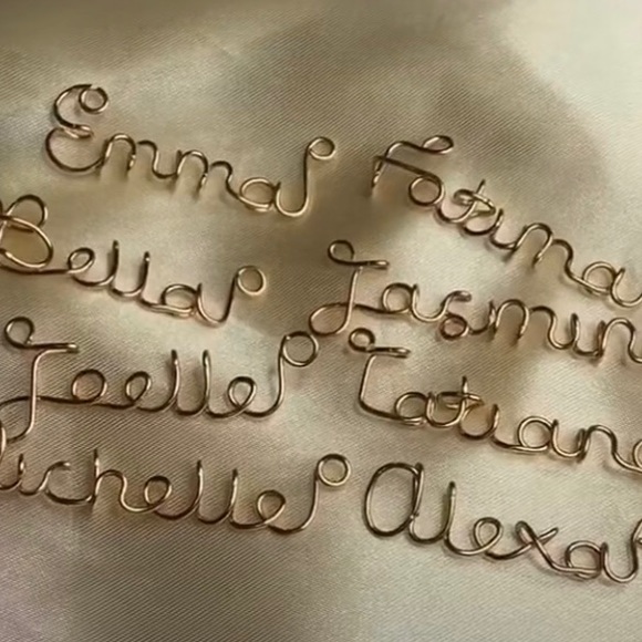 Brandy Melville Jewelry - Customizable Name Necklaces!